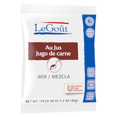 LeGout® Instant Sauce Mix Au Jus 16 x 3.3 oz - 